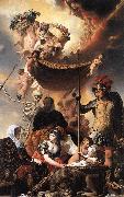 EVERDINGEN, Caesar van Allegory of the Birth of Frederik Hendrik dfg Spain oil painting artist